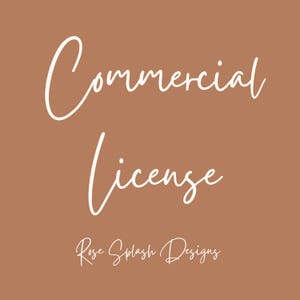 Commercial license for seamless patterns to sell your end products designs from our shop