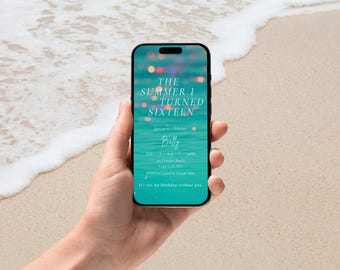 The Summer I Turned Pretty Invite | TSITP Inspired | Digital Invite/Editable