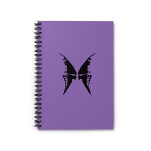 Butterfly Spiral Notebook