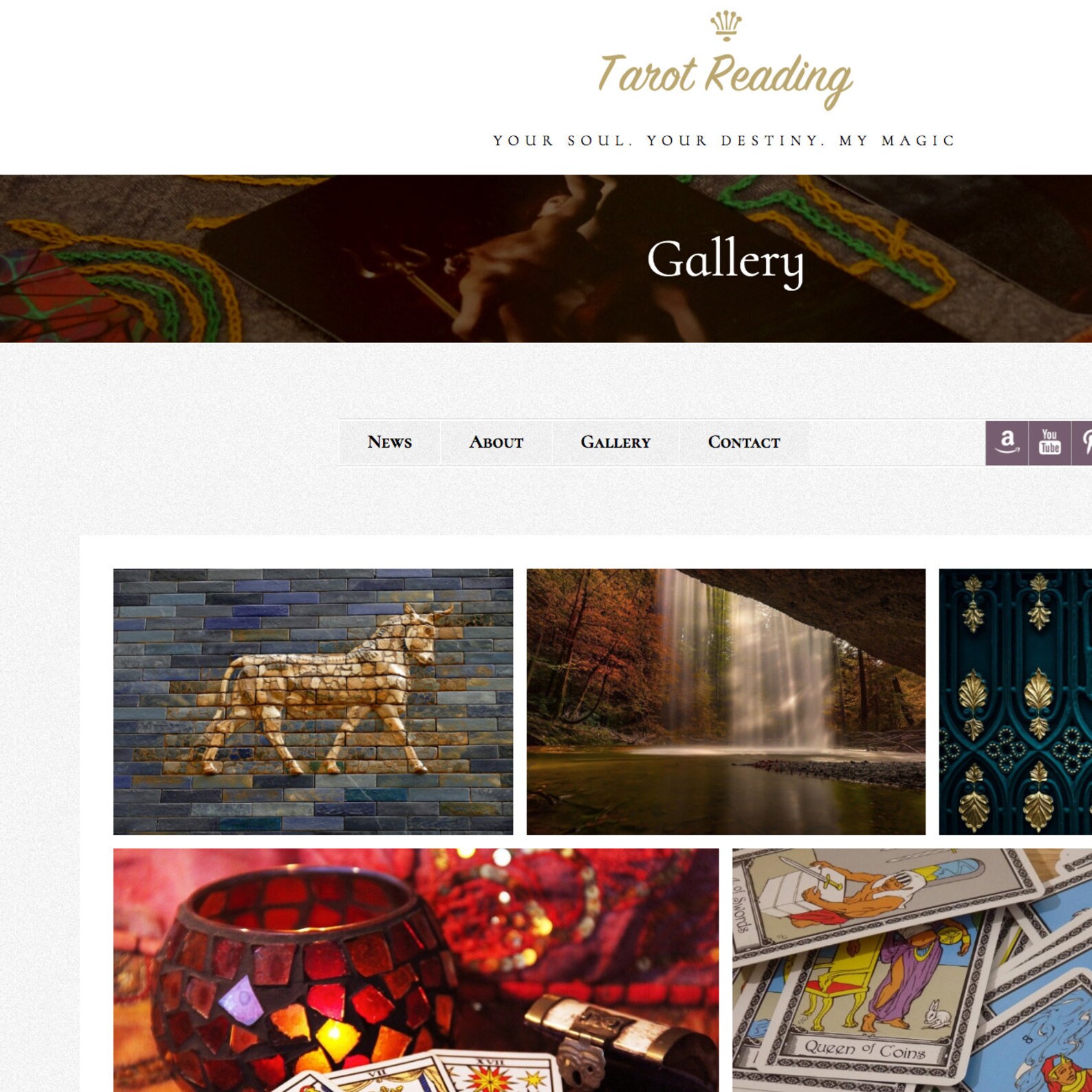 Tarot Website Template Tarot Website Template