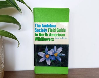 Vintage Audubon Society Field Guide to North American Wildflowers, Eastern Region, Flower Identification, Botanical Reference Book