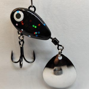 Black tail spinner handmade fishing bait lure 7 gr - 30 gr (0.25 oz - 1.06 oz)