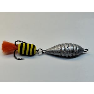 Silver Jig fishing bait wasp handmade fishing bait lure 12 gr - 31 gr (0.42 oz - 1.09 oz)