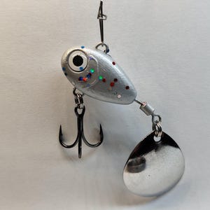 Silver tail spinner handmade fishing bait lure 7 gr - 30 gr (0.25 oz - 1.06 oz)