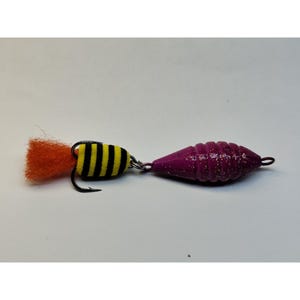 Pink Jig fishing bait wasp handmade fishing bait lure 12 gr - 31 gr (0.42 oz - 1.09 oz)