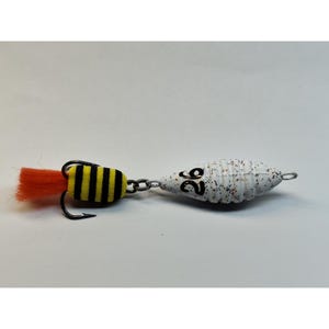 White Jig fishing bait wasp handmade fishing bait lure 12 gr - 31 gr (0.42 oz - 1.09 oz)