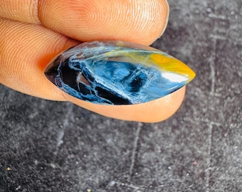 Marquise Shape Pietersite Gemstone Multicolor Pietersite Cabochon For Jewelry Crafts.