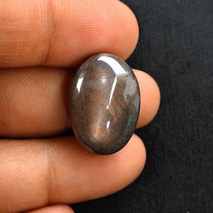 Natuurlijke sterrobijn cabochon, losse robijn edelsteen, ovale cabochon, voor het maken van sieraden. 21x15x11mm