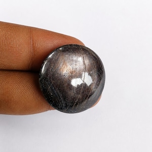 Large Star Ruby Cabochon Wholesale | Natural Round Ruby Gemstone | AAA Quality Loose Gem | Bulk Jewelry Stone 26x26x12mm