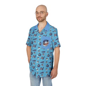 Jeff The Shark Hawaiian Shirt
