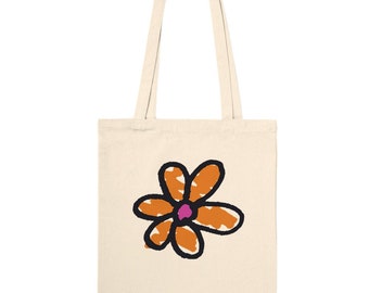 Sketchy Flower premium Tote Bag