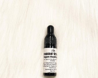 Olio rigenerante biologico fatto a mano: ripara cuticole e pelle / Olio per cuticole biologico fatto a mano per piccole ferite e cicatrici