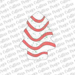 Cortador de galletas con forma de árbol de Navidad para pastelitos / Repostería navideña