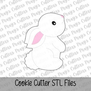 Sidopåskhare 2 Kakutformare STL-filer | 3D-utskrift direktnedladdning