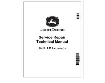 John Deere 690E LC Excavator Service Repair Manual TM1509