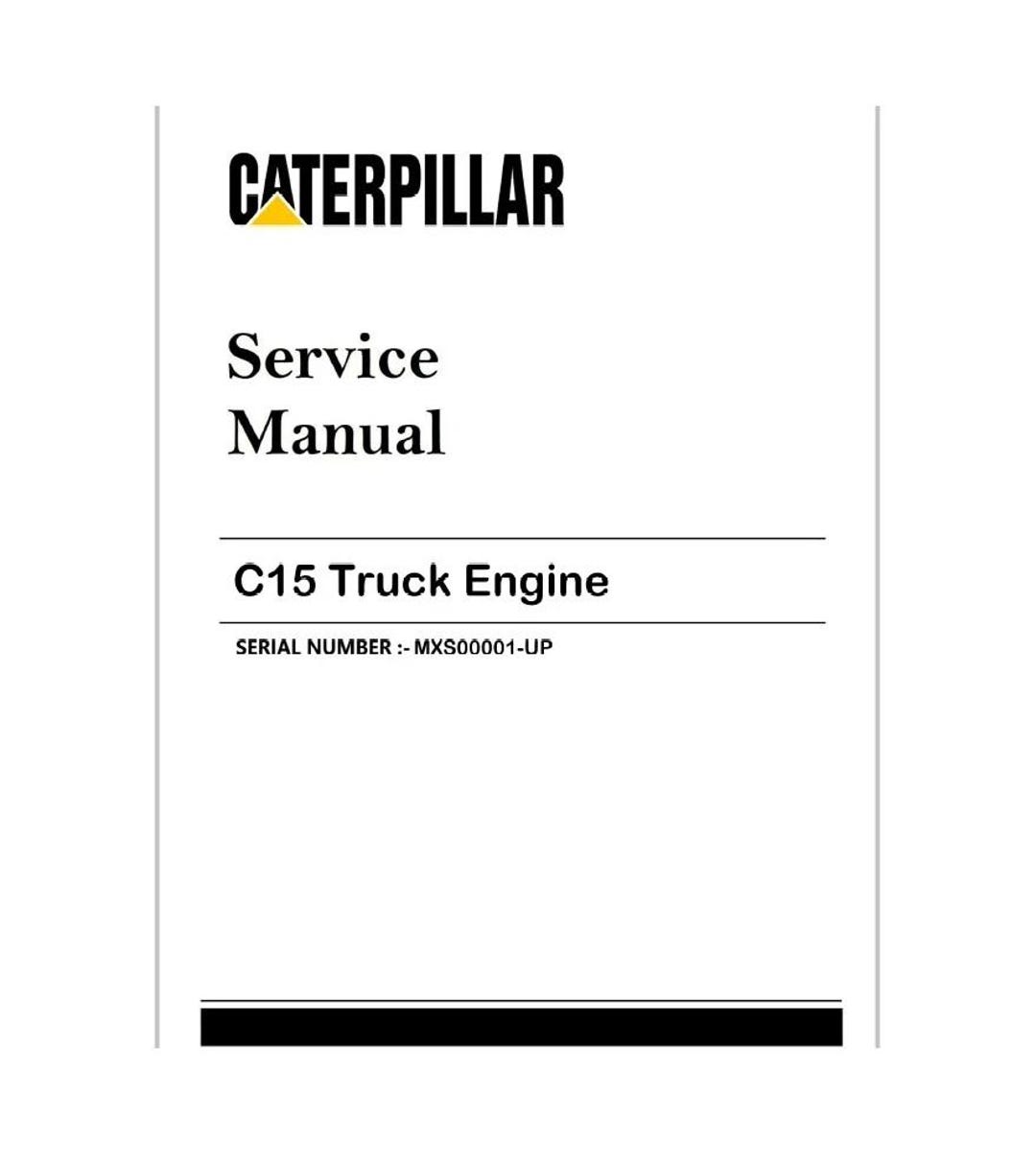 C15 Caterpillar Truck Engine Pdf Service Manual MXS - Etsy