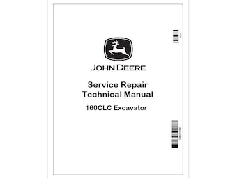 John Deere 160CLC graafmachinereparatieservicehandleiding TM1933