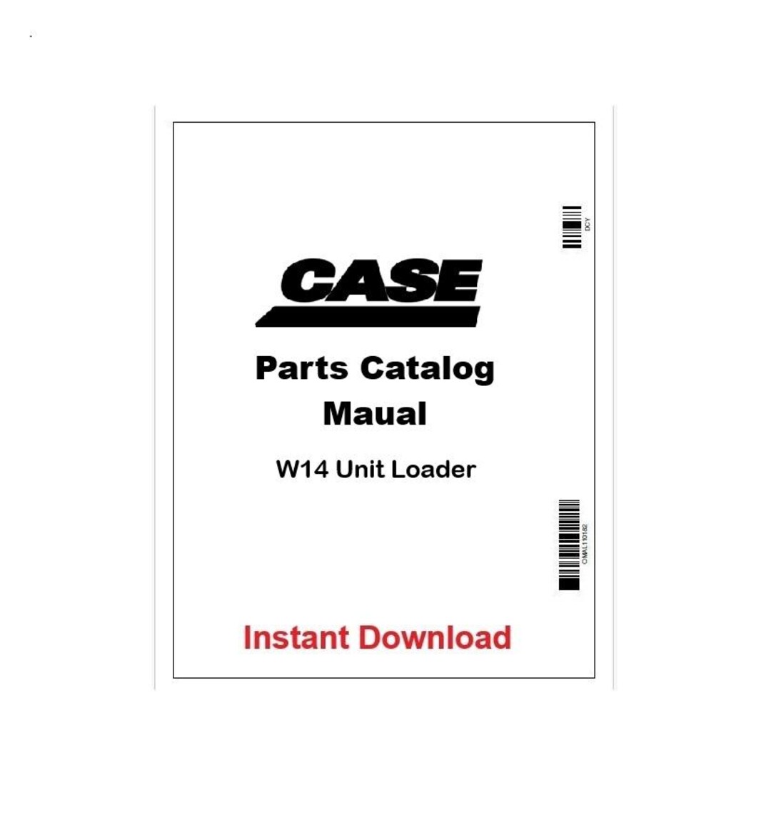 W14 Case Unit Loader Pdf Parts Manual - Etsy