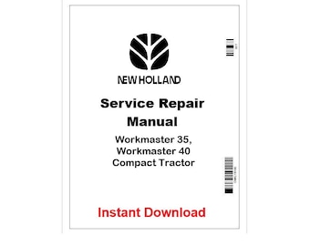 Manual de servicio del tractor New Holland Workmaster 35-40 (PDF) 47446617