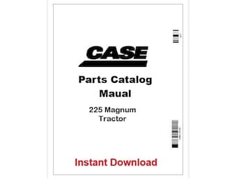 225 Case IH Magnum Tractor Pdf Parts Catalog Manual