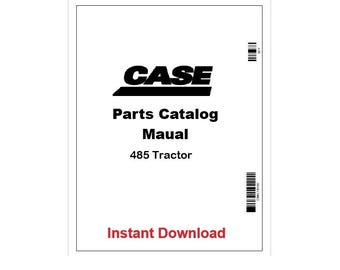 485 Case IH Tractor Pdf Parts Catalog Manual