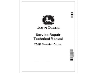 John Deere 750K Crawler Dozer Service Manual TM12269