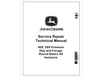 John Deere 469 569 Baler Service Manual TM121319 (PDF)