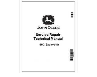 John Deere 80C Excavator Service Manual TM1939