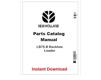 LB75.B New Holland graaflaadcombinaties, pdf-onderdelenhandleiding
