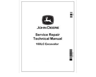 John Deere 160LC Excavator Technical Manual TM1662