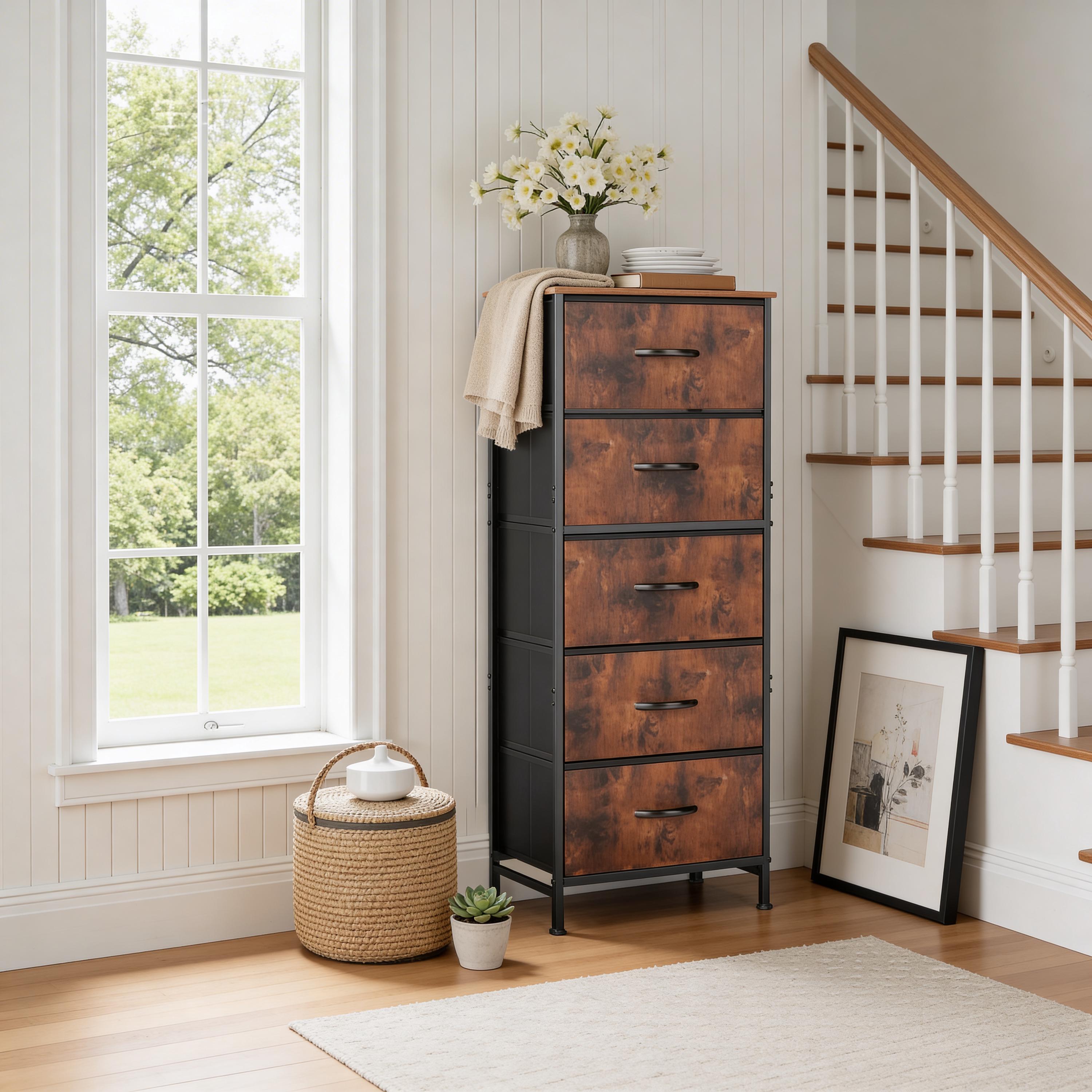 white christmas dresses Heartwood 7-Drawer Thin Dresser main image 1