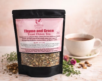 Thyme and Grace Yeast Detox Tea