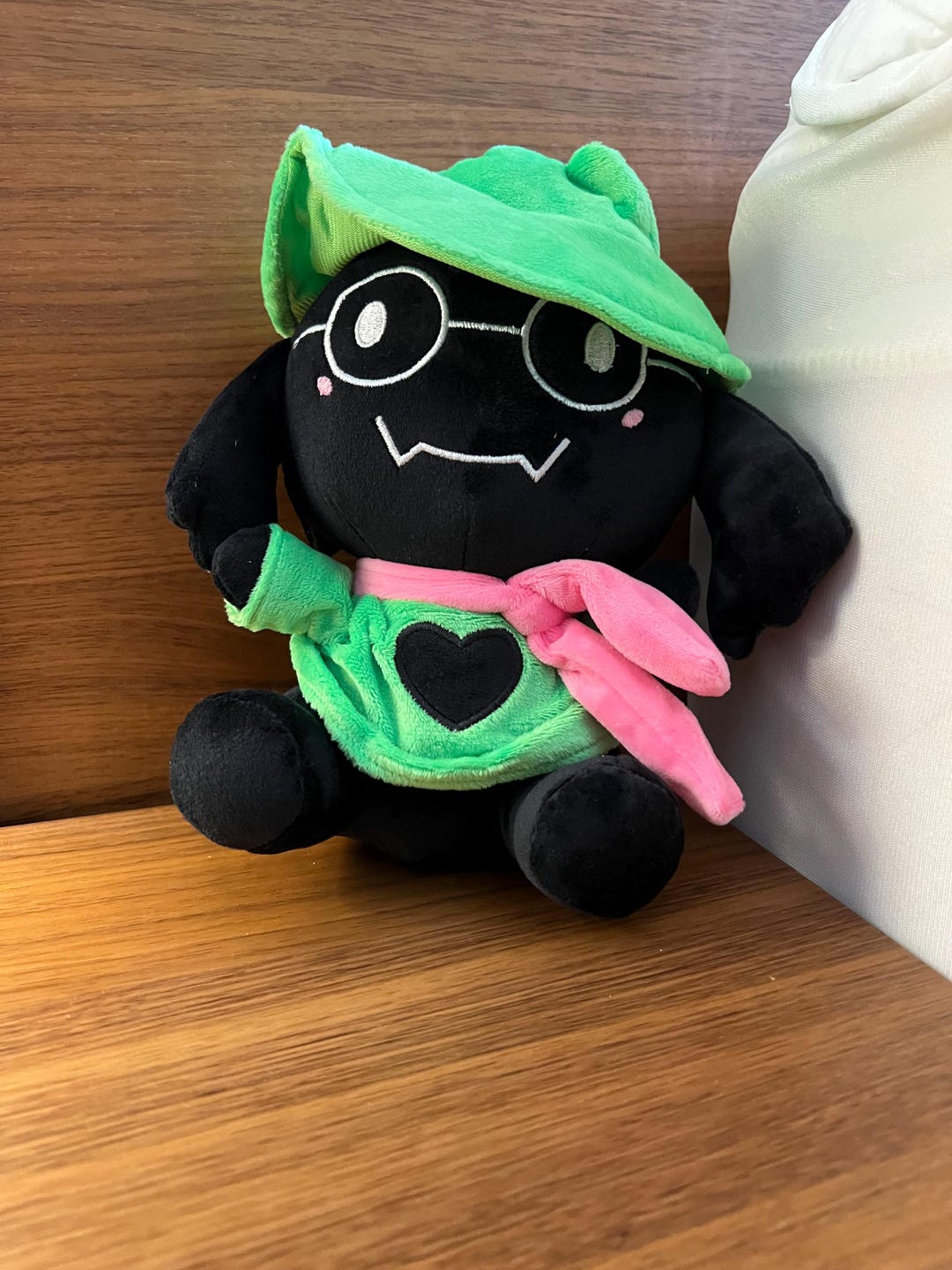 Deltarune Ralsei Plush Toy – Handmade Soft Stuffed Doll, Cute Gamer