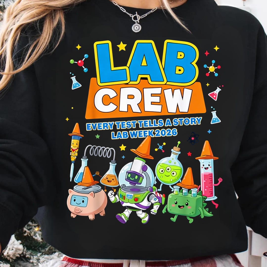 Lab Crew Lab Week 2026 PNG, Medical Lab Technician Shirt Design ...