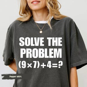 Rolig matematikmeme PNG: PEMDAS lärarskjortdesign (digital nedladdning)