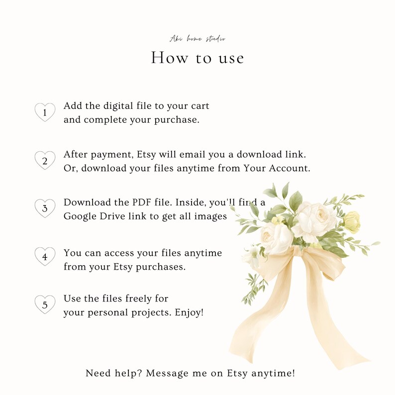 14 Watercolor Floral Bow Clipart l Coquette Ribbon Bow PNG Bundle l Pastel Flower Bow Clipart Feminine Wedding Clipart (Commercial Use) image 9