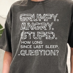 Comfort Colors Grumpy Rocky Quote Vintage Shirt, Project Hail Mary Rocky Inspired Sci Fi Shirt, Bookish Gift