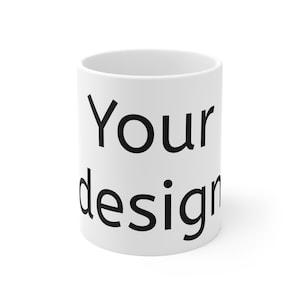Personalized Ceramic Coffee Cups - Custom Gifts for Coffee Lovers, Unique Mugs for Birthdays, Holidays, Home Decor, Custom Text