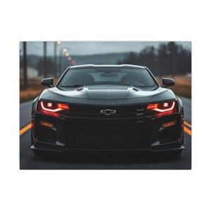 Car wall art for man cave art, car themed art, Camaro themed decor, Enthusiast Decor, Gift for Him, Garage Wall Decor, Car Lover Gift