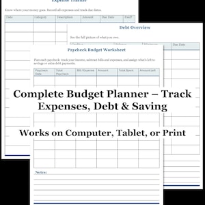 Bi Weekly Budget Planner | Biweekly Budget Plan, Zero Based Budget, Paycheck Tracker, Weekly Budgeting, Budget Binder 2025