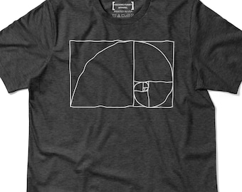 Fibonacci Sequence Shirt, The Golden Ratio T-Shirt, Math Teacher Tee, Mathematician Gift, Science Teacher Gift