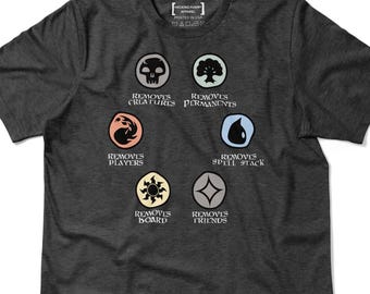 MTG Color Identities Shirt, Funny Magic the Gathering T-shirt