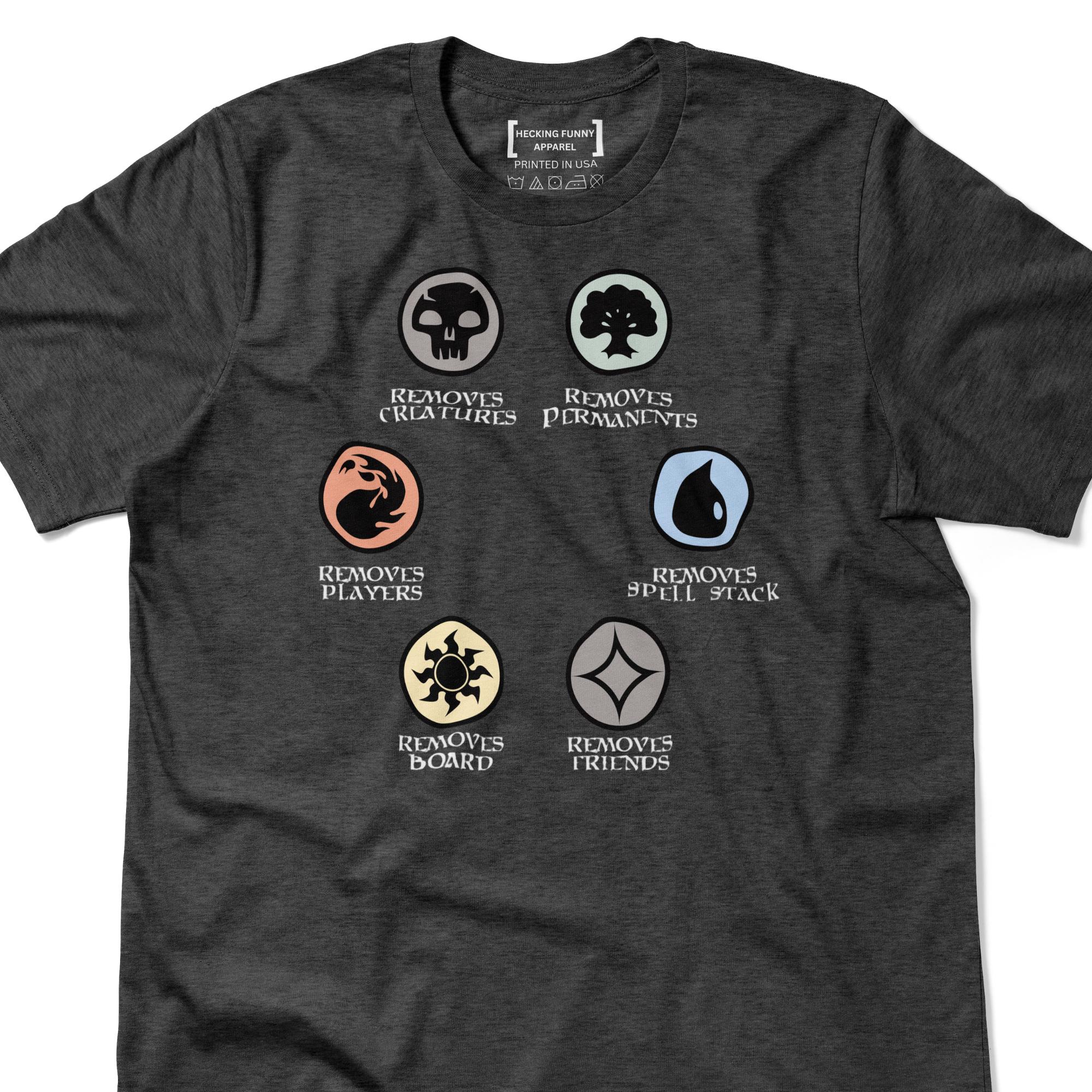 MTG Color Identities Shirt, Funny Magic the Gathering T-shirt
