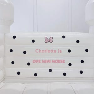 Bouncy Castle Vinyl Decal Stickers for Bounce House