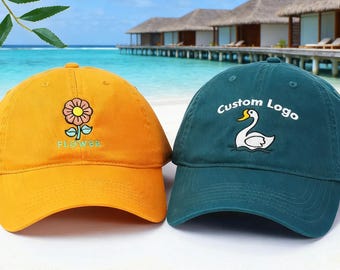 Custom Logo hat, Bulk baseball Hat, Personalized Dad Cap, Custom Bachelorette cap,Embroidered Hat,Custom Text Hat,Fathers Day Gift,Christmas