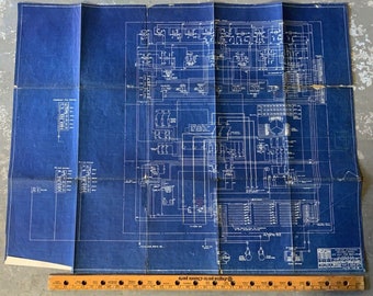 1946 San Antonio Blueprints From The Hearst Bldg Wiring Diagram Primary Panel AC