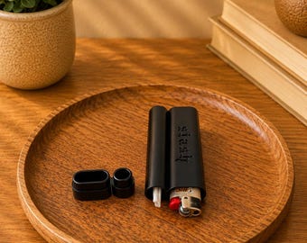 Stash To Go Case | 3D Printed Joint & Lighter Holder | Pocket Stash Case | Portable Smoking Accessory | Travel Organizer