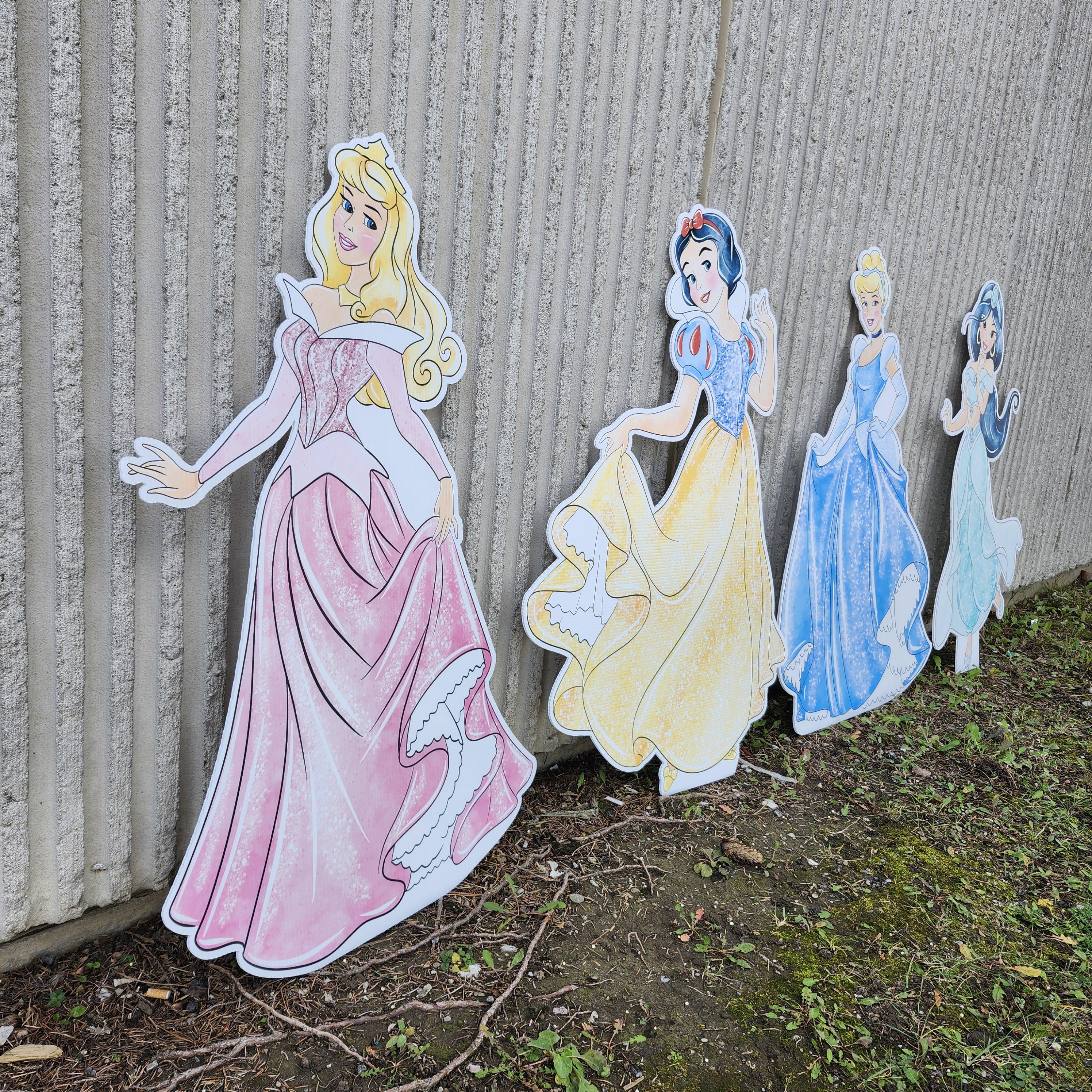 disney princess dress cut outs Princess Dress SVG Bundle: Cinderella Ballroom Style Dresses, Princess Birthday Banner