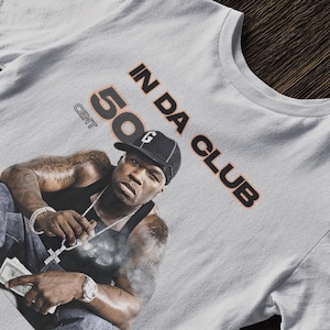 50 cent Merch T-shirt - Rap Icon Shirt- Hip-hop Legend Shirt - 50 cent Fan Gift - Unisex Old School Style - Rap Lover Gift