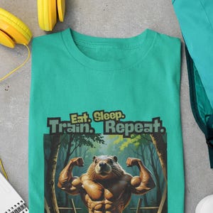Funny Sports Design T-shirt - Workout Style Shirt - Gym Lover Gift Tee